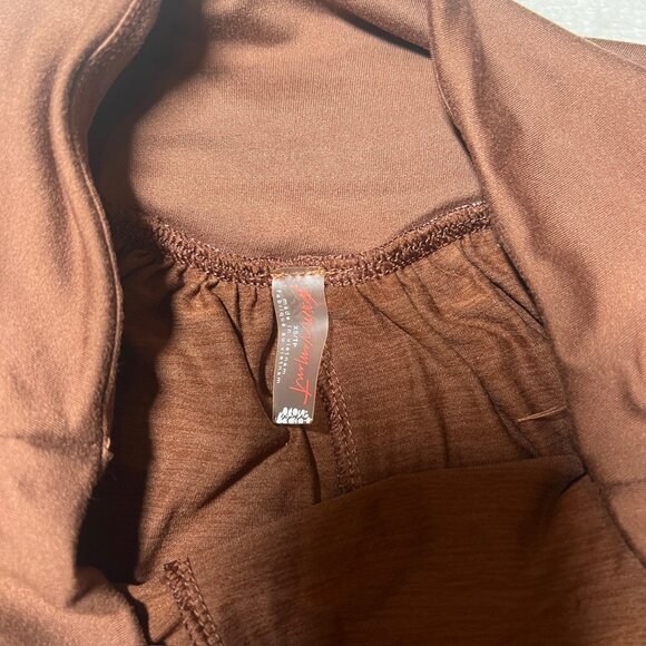 FP Movement Love Tank Skirted Shorts Cargan Oil‎ Brown – XS NWT - Picture 7 of 9